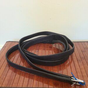 Collegiate Luxe Stirrup Leathers - Black